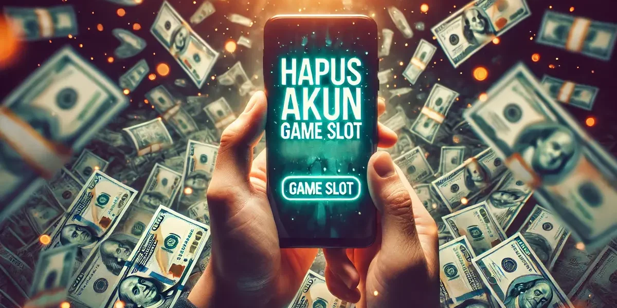 cara hapus akun slot online